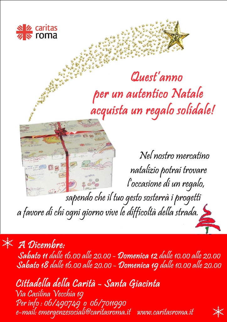 Mercatino Natalizio di Beneficenza