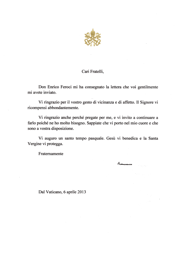 lettera_papafrancesco